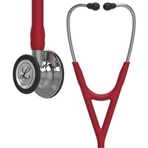 Littmann Stethoscope Cardiology IV. Burgundy and Mirror Finish. Like new.